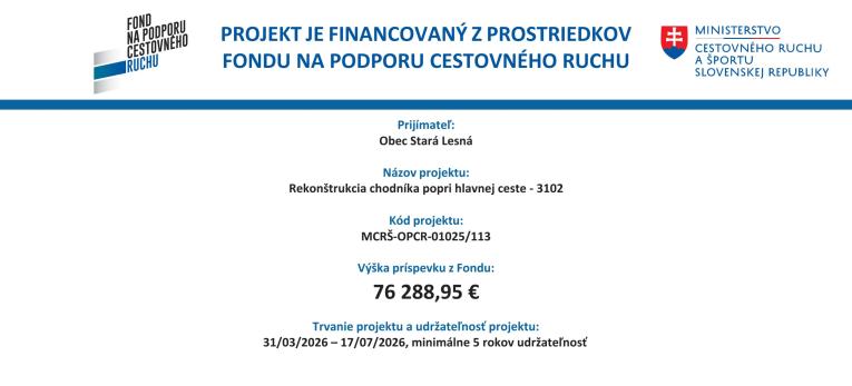 rekonštrukcia chodníka popri hlavnej ceste rekonštrukcia chodníka popri hlavnej ceste